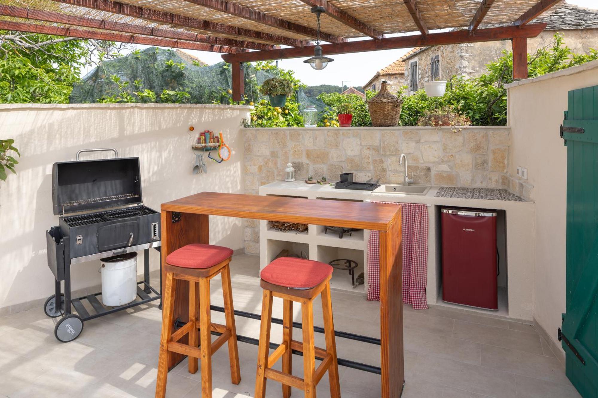 Casa Barbiere Hvar Jelsa  Luaran gambar